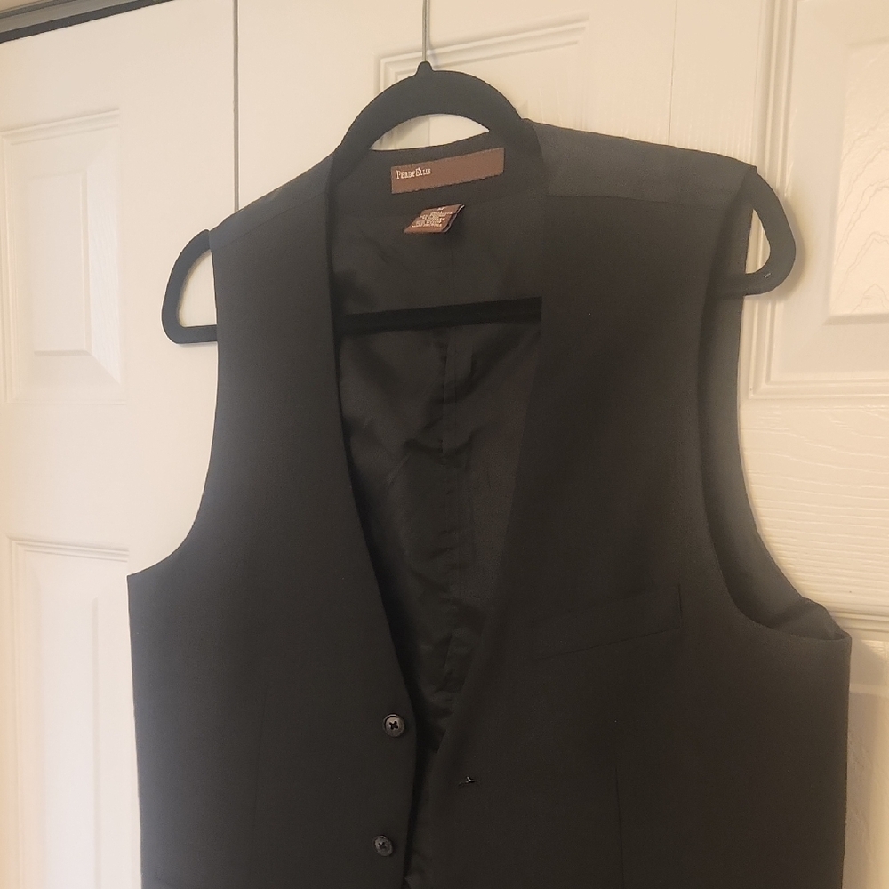 Men's Charcoal Vest by